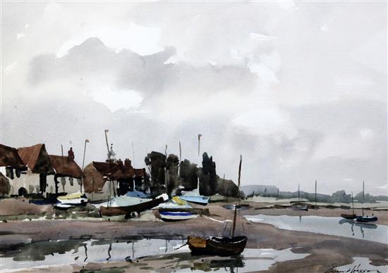 Edward Wesson (1910-1983) Pin Mill, 12.5 x 18in.
